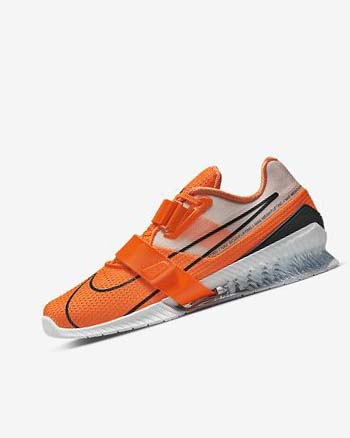 Nike Romaleos 4 Naranjas Blancos Negros | MX 1174